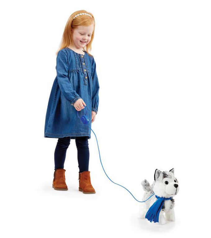 Pitter Patter Pets - Huskey Walk Along - Notre exclusivité