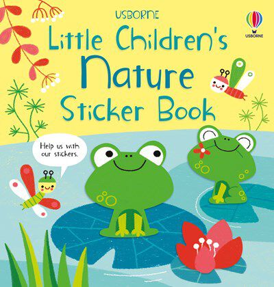 Little Children's Nature Sticker Book - English Edition