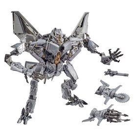 Transformers Movie Masterpiece, figurine Starscream de collection, série MPM-10, du film original Transformers - Édition anglaise - Notre exclusivité