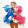 Snuggle Buddies Adorable Alpaca 17" Plush Blue - R Exclusive - English Edition
