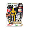 Wood WorX - Duo de modèles à assembler C-3PO et R2-D2 de Star Wars