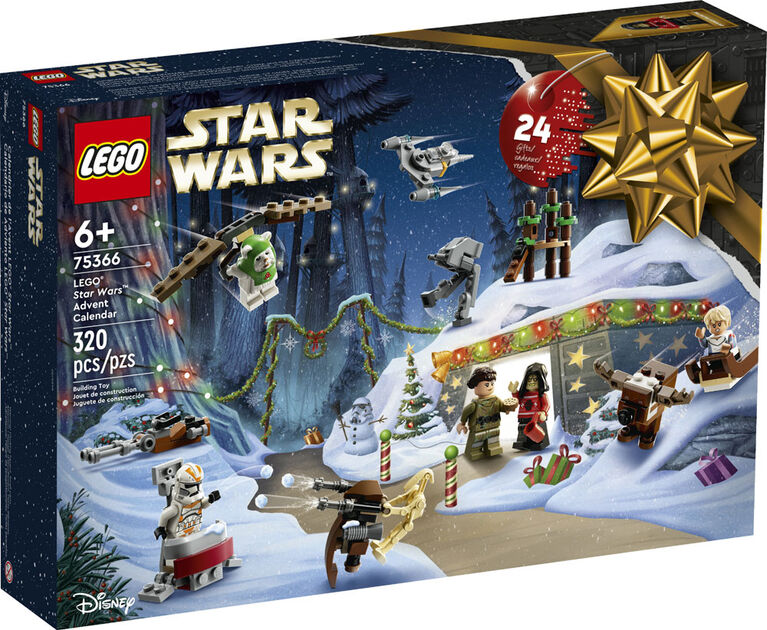 LEGO Star Wars Advent Calendar 75366 Building Toy Set for Kids (320 Pieces)