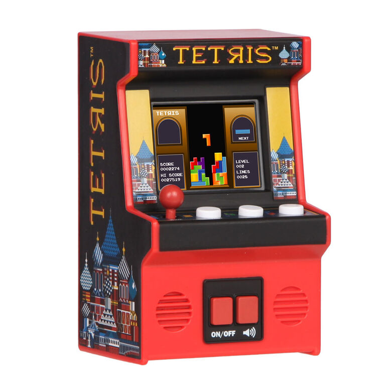 Arcade Classics - Tetris Retro Mini Arcade Game