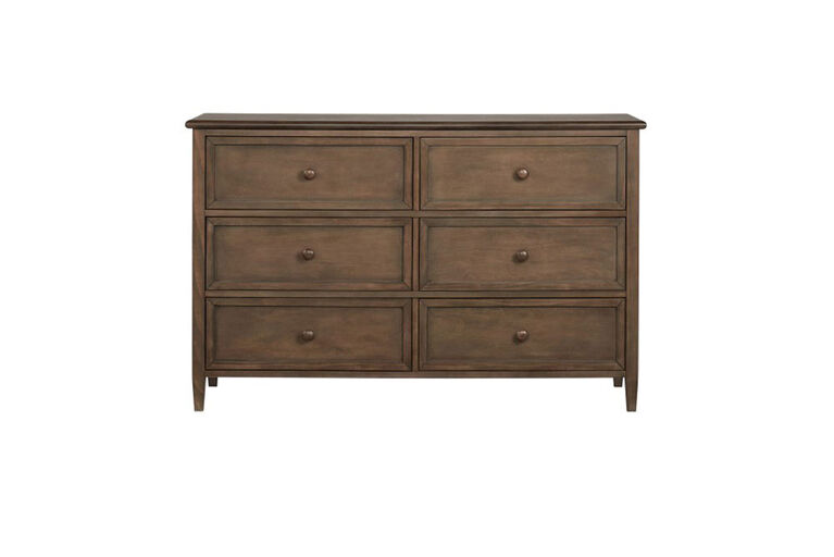 Oxford Baby Sienna 6 Drawer Dresser Acorn Brown - R Exclusive