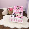 Ensemble de 3 pièces de literie Minnie Mouse de Disney pour lit de tout-petit avec couette réversible, drap-housse et taie d'oreiller par Nemcor