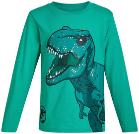 Jurassic World - t-shirt à manches longues - Jurassic / vert / 6T