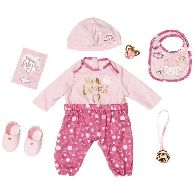 Baby Annabell Deluxe Clothing Set - English Edition