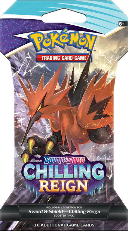 Booster et protège-cartes Épée et Bouclier " Règne de Glace " Pokémon