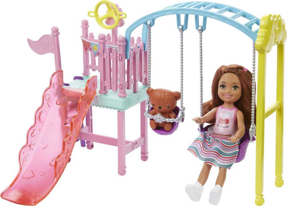 barbie club chelsea swingset playset