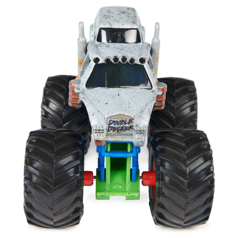 Monster Jam, Official Double Decker Monster Truck, Die-Cast Vehicle, 1:64 Scale, Kids Toys for Boys Ages 3 and up