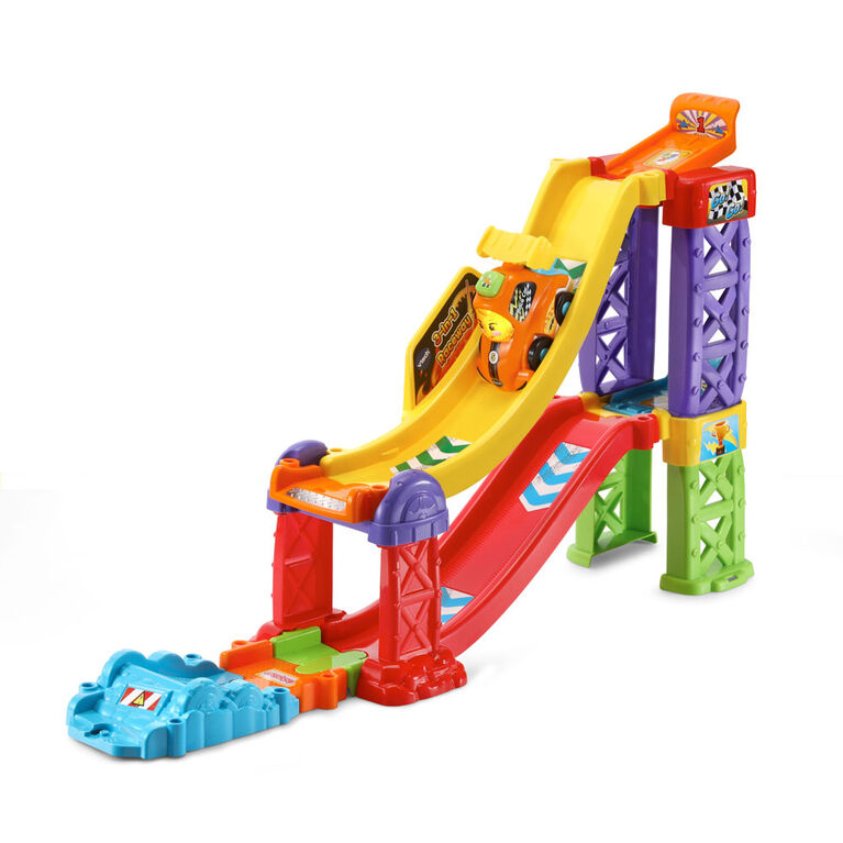 VTech Go! Go! Smart Wheels 3-in-1 Launch & Go Raceway - English Edition