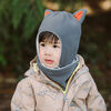 Chapeaux Animaux en Polaire pour Enfants | Renard Gris