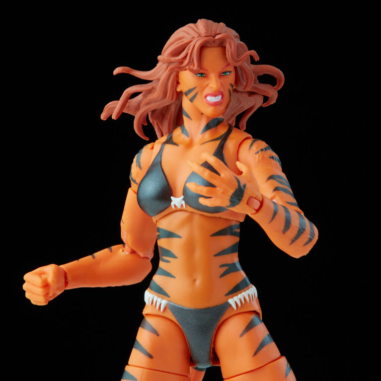 Marvel Legends Series Avengers, figurine de collection Marvel's Tigra de 15 cm et 3 accessoires