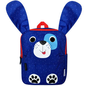 ZOOCCHINI - Toddler, Kids Everyday Square Backpack - Daycare, Nursery, Kindergarten, School Bag - Duffy the Dog