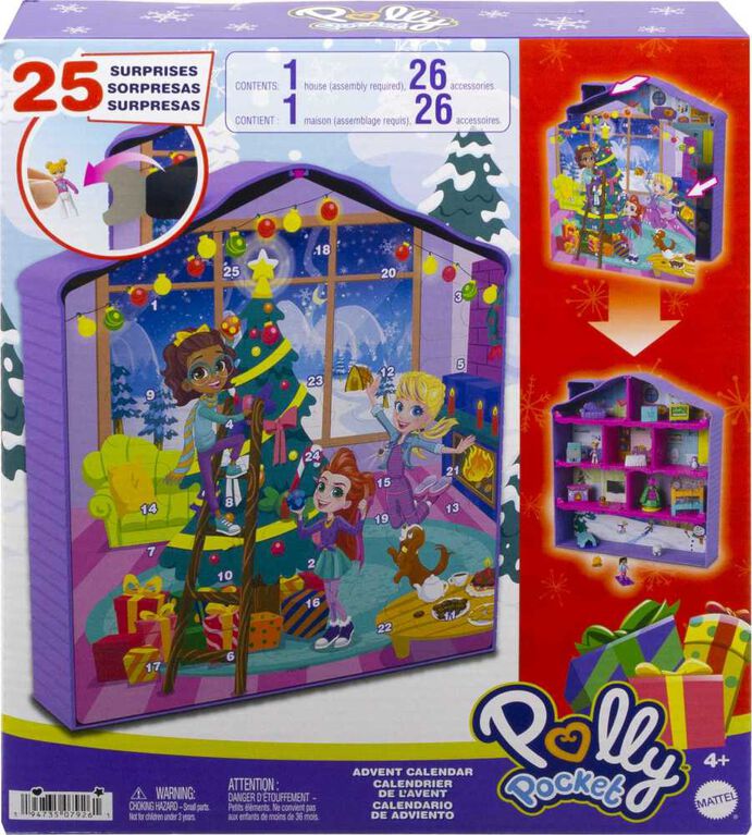 Polly Pocket Advent Calendar, Winter House Design Toys R Us Canada