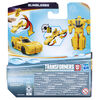 Transformers Toys EarthSpark 1-Step Flip Changer Bumblebee 4-Inch Action Figure, Robot Toys