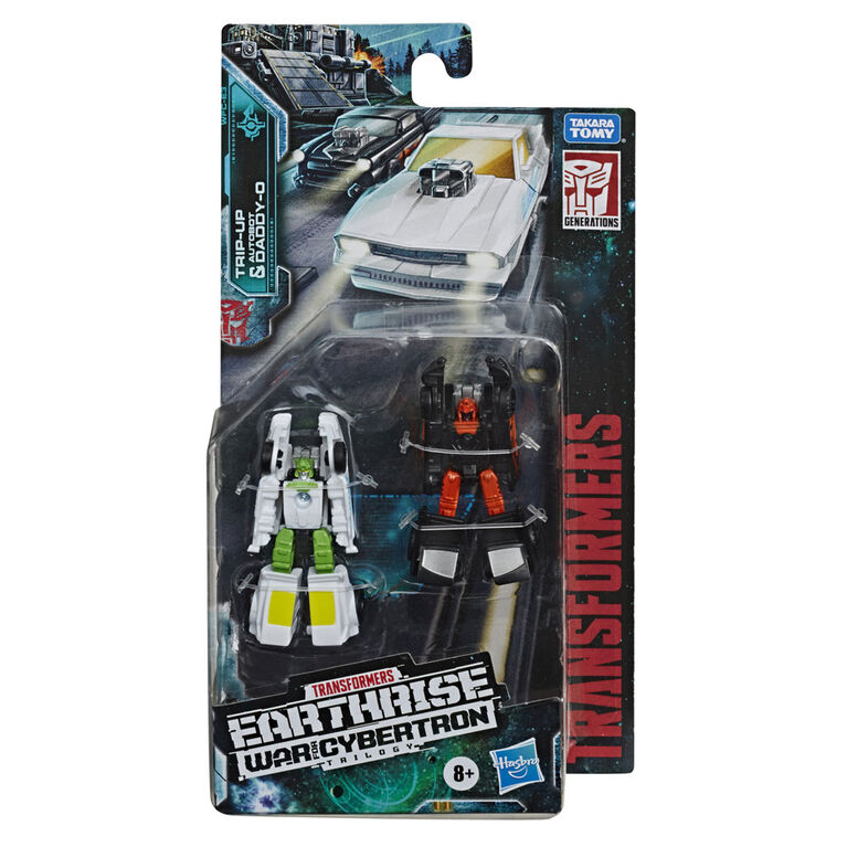 Transformers Generations War for Cybertron : Earthrise, 2 figurines Micromaster Patrouille Hot Rod WFC-E3