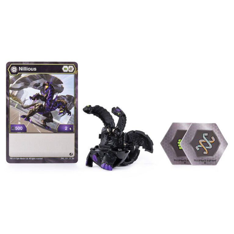 Bakugan, Nillious, 2-inch Tall Collectible Transforming Creature