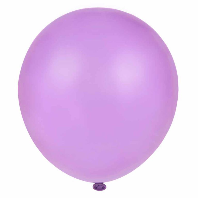 12" Latex Balloons, 10 pieces - Lavender
