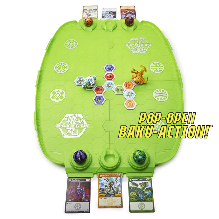 Battle Arena, Game Board for Bakugan Collectibles, for Ages 6 and Up  (Edition May Vary)