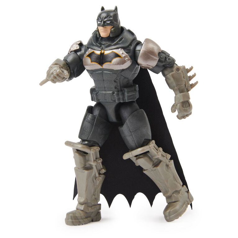 Batman 4-inch Action Figure with 3 Mystery Accessories, Mission 3