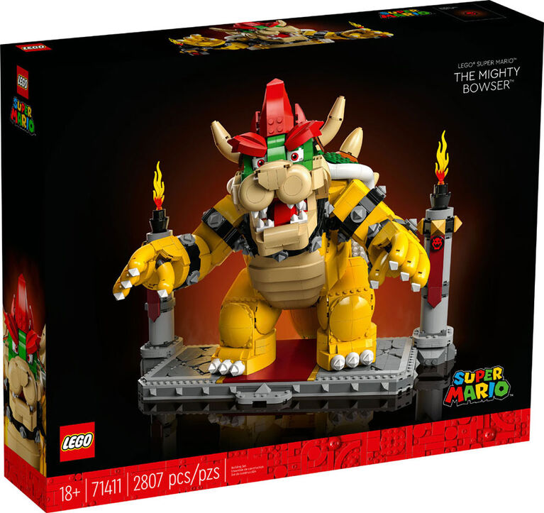 LEGO Super Mario The Mighty Bowser 71411 Building Kit (2,807 Pieces)