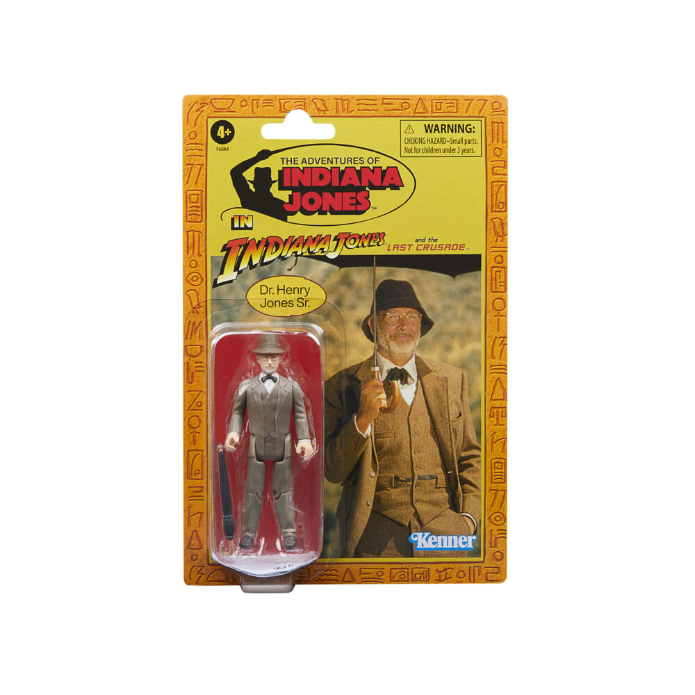 Indiana Jones and the Last Crusade Retro Collection Dr. Henry Jones 3.75-inch Action Figure