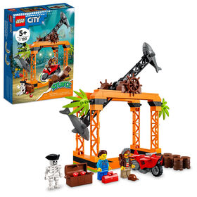 LEGO City Le défi de cascades de l'attaque du requin 60342 Ensemble de construction (122 pièces)