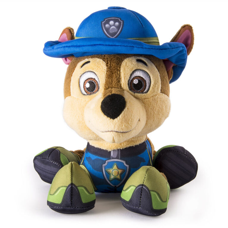 Paw Patrol, Jungle Rescue, 8" Plush, Chase