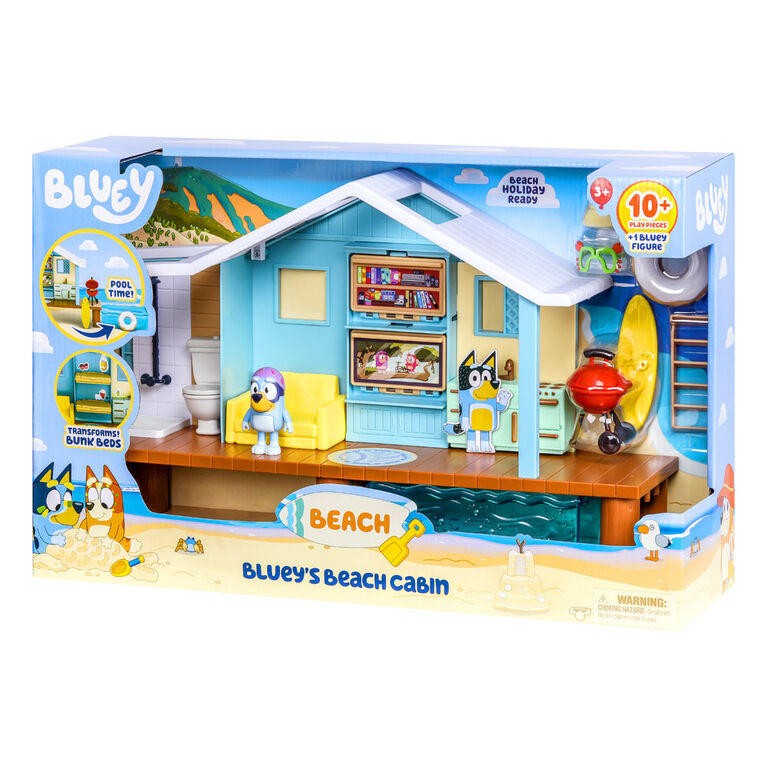 Bluey Cabine De Plage De La Plage Bluey