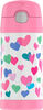 Thermos - FUNtainer Bottle - Hearts 12oz