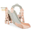 Kidsvip 5 In 1 Castle Edition Playset- Pink - English Edition