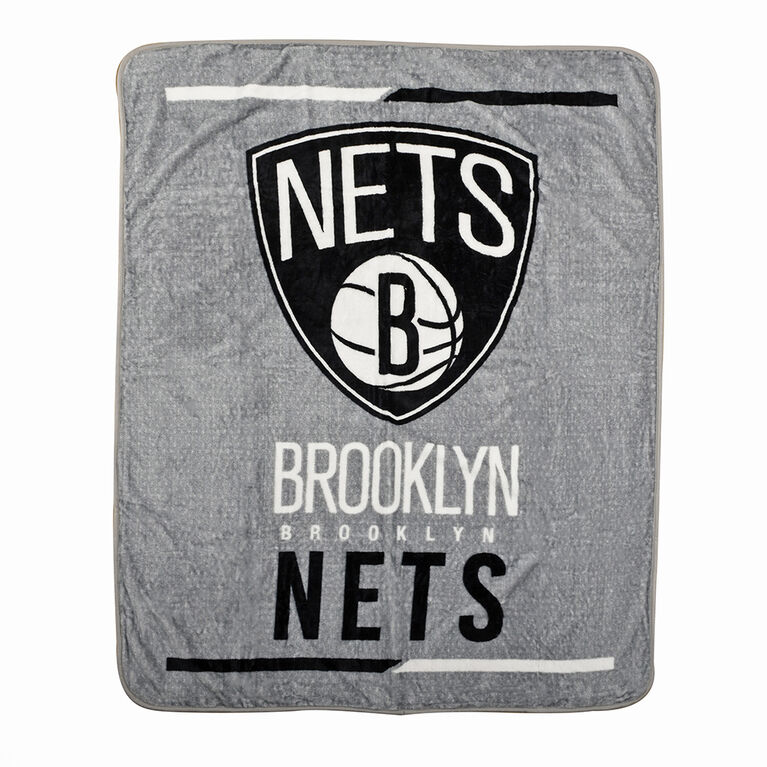Jeté NBA Brooklyn Nets, 50 x 60 po