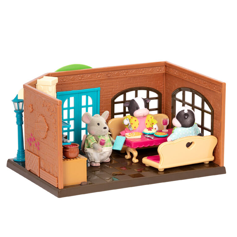 Li'l Woodzeez, Pass-The-Pasta Restaurant Playset - styles may vary