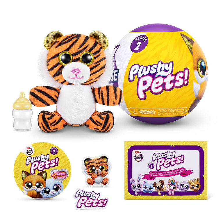 5 Surprise Plushy Pets Series 2 By ZURU