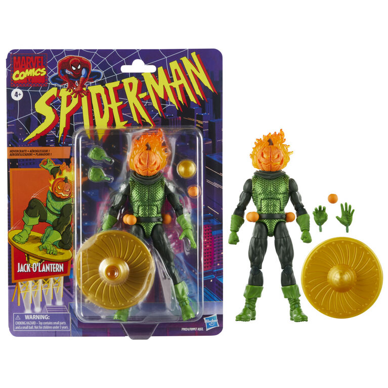 Marvel Legends Series, figurine Jack O'Lantern inspirée des bandes dessinées