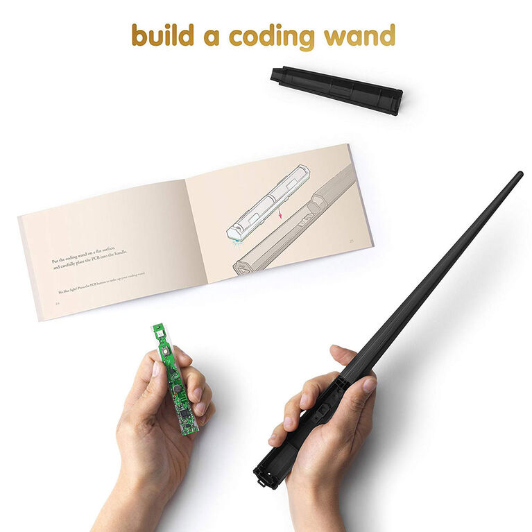 Trousse de programmation Harry Potter Kano - Fabriquez une baguette magique Apprenez à programmer Devenez magicien