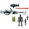 Star Wars Mission Fleet Expedition Class IG-11, The Child, Speeder Bike Toys