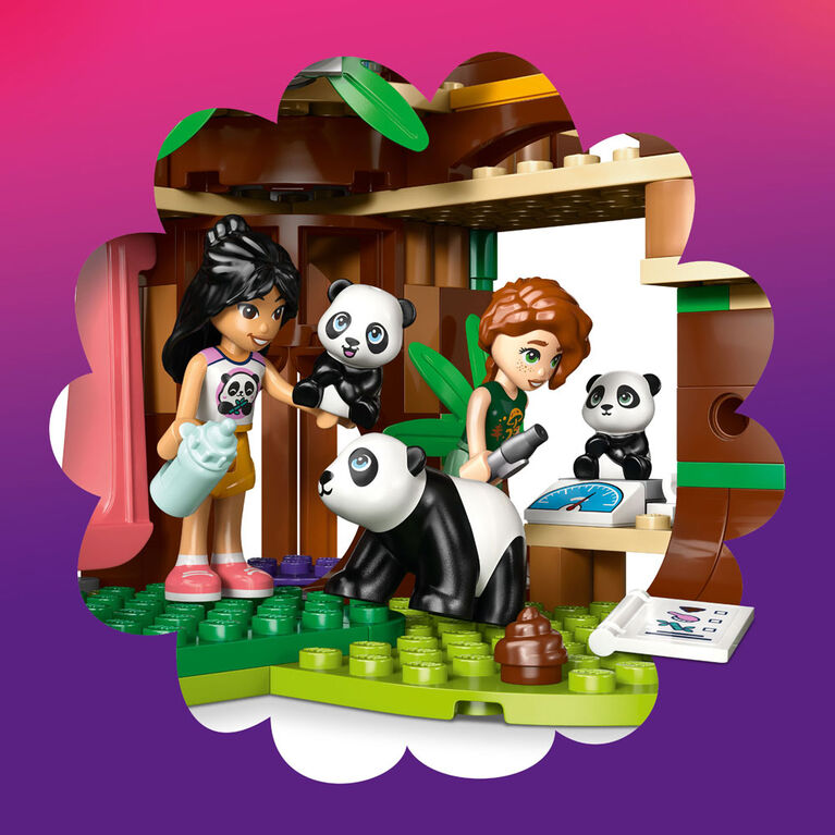 LEGO Friends Panda Sanctuary Animal Care Pretend Play Toy for Girls & Boys, Ages 7+ - 42648