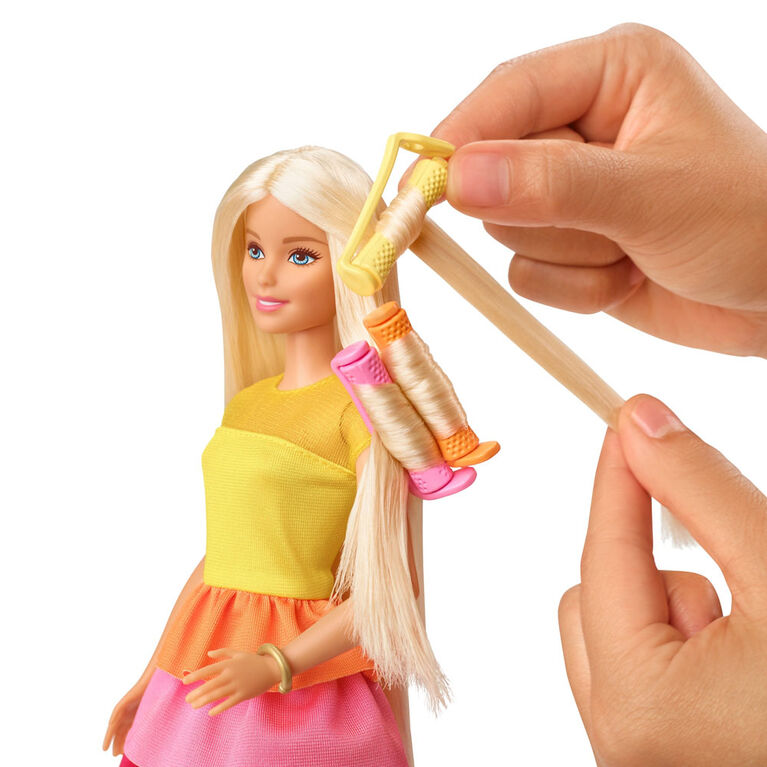 Barbie Ultimate Curls Doll and Playset