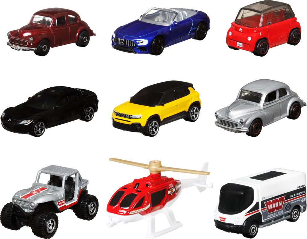 Matchbox Gift 9 Pack Styles May Vary