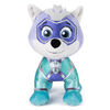 PAW Patrol Mighty Pups Super PAWs Everest, Stuffed Animal Plush, 8 Inch
