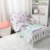 2-Piece Toddler Bedding Set including Comforter and Pillowcase, Sloth