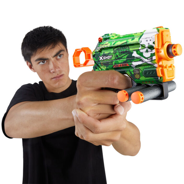 Zuru X-Shot Skins Menace Dart Blaster - Camo (8 Darts)