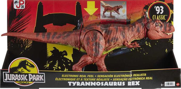 Jurassic Park - Texture réaliste et électronique - Tyrannosaure Rex