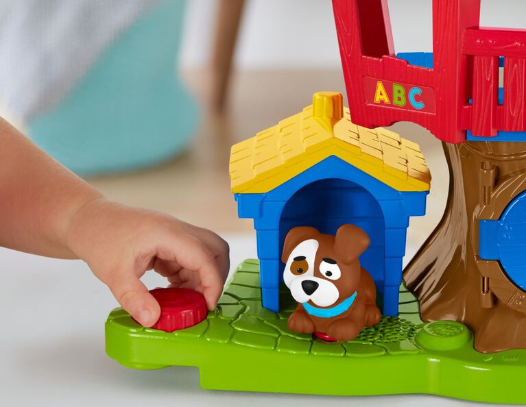 Fisher-Price Little People Swing & Share Treehouse - English Edition