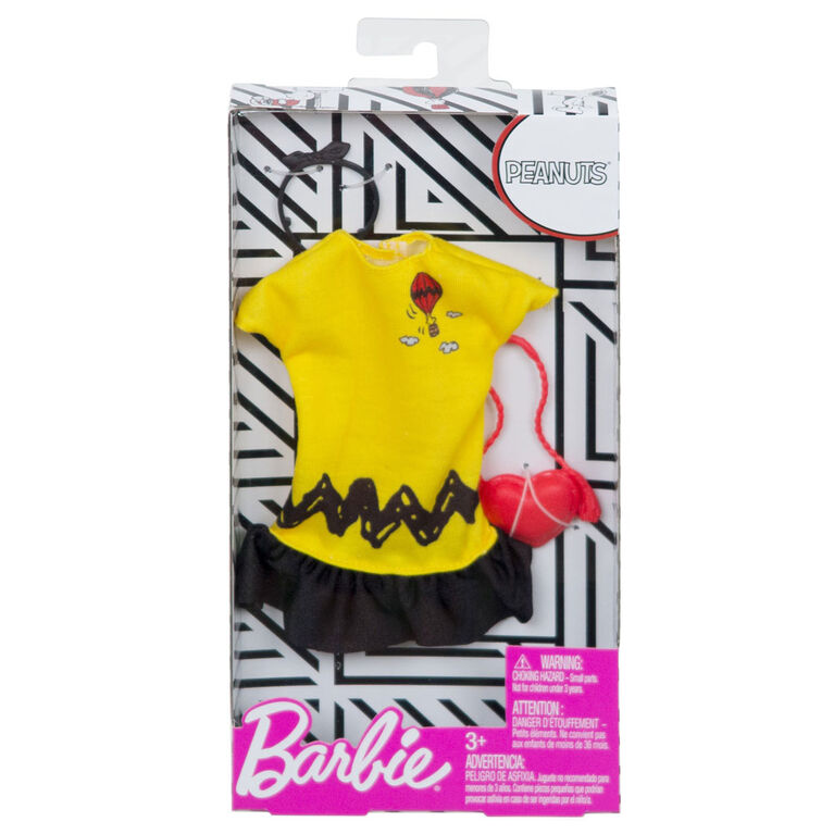 Barbie Charlie Brown Dress Fashion Pack