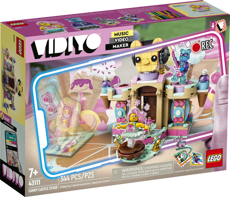 LEGO VIDIYO Candy Castle Stage 43111 (344 pièces)