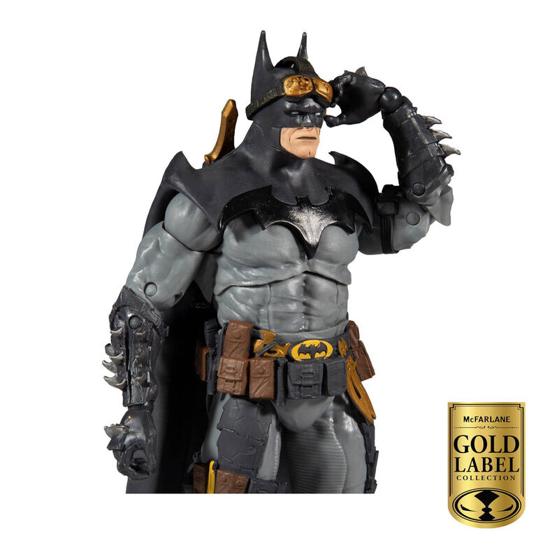 Série de collectionneurs d'étiquettes d'or McFarlane: figurine de Batman - Notre exclusivité