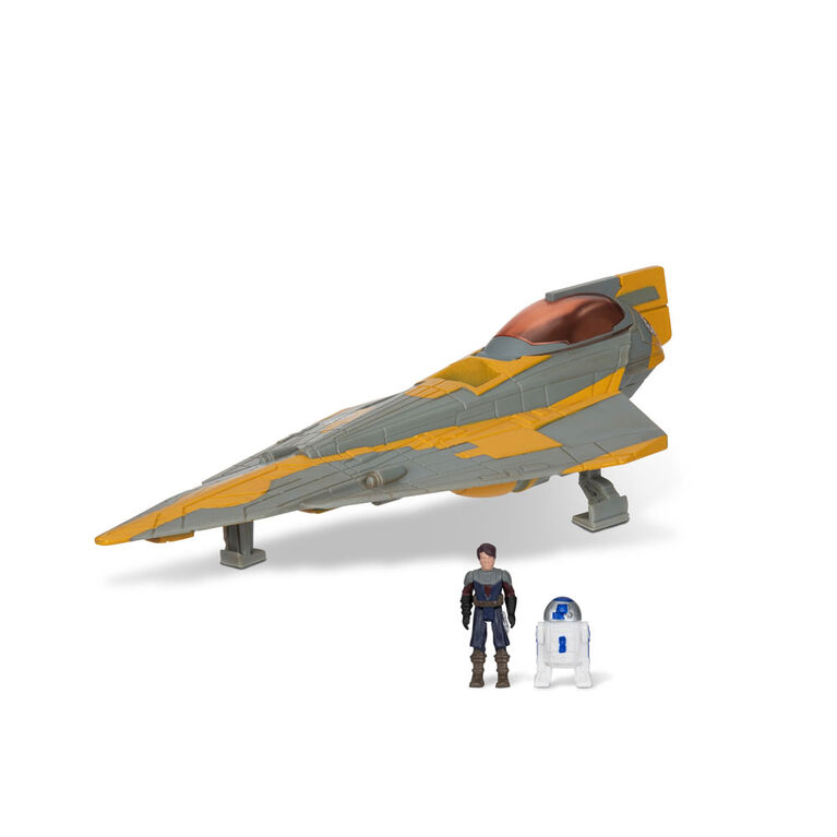 Star Wars 5" Vehicle & Figure Assortment -  Jedi Starfighter Anakin Skywalker Delta 7B